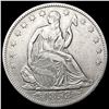 Image 1 : 1853 Arws & Rays Seated Liberty Half Dollar CLOSEL