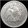 Image 2 : 1853 Arws & Rays Seated Liberty Quarter CLOSELY UN