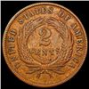 Image 2 : 1870 Two Cent Piece CLOSELY UNCIRCULATED