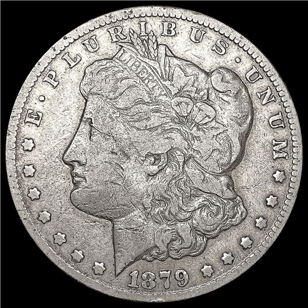 1879-CC Morgan Silver Dollar LIGHTLY CIRCULATED