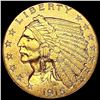 Image 1 : 1915 $2.50 Gold Quarter Eagle CLOSELY UNCIRCULATED