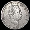 Image 1 : 1883 Kingdom of Hawaii Half Dollar CLOSELY UNCIRCU