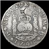 Image 1 : 1746 Mexico Silver 8 Reales NICELY CIRCULATED