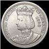 Image 1 : 1893 Isabella Silver Quarter CLOSELY UNCIRCULATED