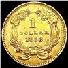 Image 2 : 1858 Rare Gold Dollar UNCIRCULATED