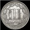Image 2 : 1866 Nickel Three Cent CLOSELY UNCIRCULATED