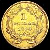 Image 2 : 1856 Rare Gold Dollar CHOICE AU