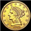 Image 1 : 1861 $2.50 Gold Quarter Eagle UNCIRCULATED