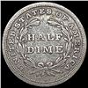 Image 2 : 1837 Seated Liberty Half Dime NICELY CIRCULATED