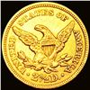Image 2 : 1848-C $2.50 Gold Quarter Eagle UNCIRCULATED