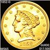 Image 1 : 1852-O $2.50 Gold Quarter Eagle GEM BU