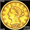 Image 1 : 1848 $2.50 Gold Quarter Eagle CHOICE BU