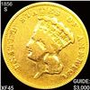 Image 1 : 1856-S $3 Gold Piece UNCIRCULATED