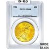 Image 1 : 1924 $20 Gold Double Eagle PCGS MS64
