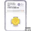 Image 1 : 2023 G.B Â£25 1/4oz. Gold NGC MS65 QEII OBV 392nd