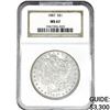 Image 1 : 1887 Morgan Silver Dollar NGC MS67
