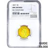 Image 1 : 1837 $5 Gold Half Eagle NGC UNC Details
