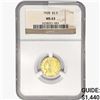 Image 1 : 1928 $2.50 Gold Quarter Eagle NGC MS63
