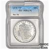 Image 1 : 1878 7TF Rev 78 Morgan Silver Dollar ICG MS61 PL