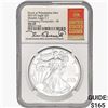 Image 1 : 2021 T1 American 1oz SILV Eagle NGC MS69 Emergency