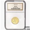 Image 1 : 1914 $5 Gold Half Eagle NGC MS62