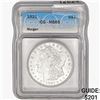 Image 1 : 1921 Morgan Silver Dollar ICG MS65