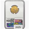 Image 2 : 1913 $5 Gold Half Eagle NGC MS62