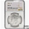 Image 1 : 1901 Morgan Silver Dollar NGC AU53
