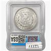 Image 2 : 1921 Morgan Silver Dollar ICG MS65