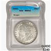 Image 1 : 1921 Morgan Silver Dollar ICG MS65