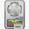 Image 2 : 1880 Morgan Silver Dollar NGC MS61