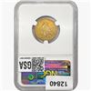 Image 2 : 1915 $5 Gold Half Eagle NGC MS62