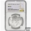 Image 1 : 1878 7TF Morgan Silver Dollar NGC MS62 REV 78