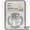 Image 1 : 1882-S Morgan Silver Dollar NGC MS64