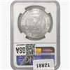 Image 2 : 1886 Morgan Silver Dollar NGC MS64