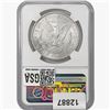 Image 2 : 1882-S Morgan Silver Dollar NGC MS63