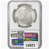 Image 2 : 1884-O Morgan Silver Dollar NGC MS63