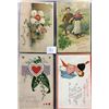 Image 8 : Valentine's Day Holiday Greeting Album Many Children Postcards 40+