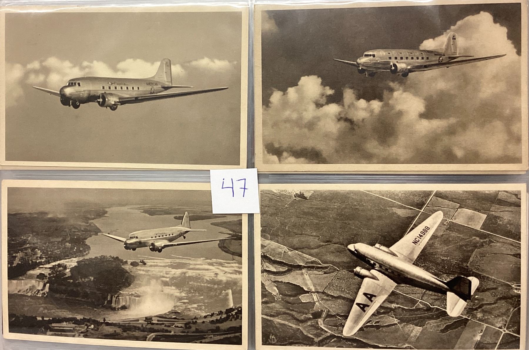 Fly Postcard Aviation - Planes Album 150+ Postcards