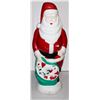 Image 1 : WORKING 1988 MADE IN CANADA SANTA BLOW MOLD