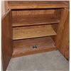 Image 2 : ESTATE BOOKCASE/ STORAGE UNIT (WOOD LOOK)