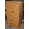 Image 2 : ESTATE 5 DRAWER WOOD LOOK DRESSER