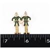 Image 1 : NEW RHINESTONE ELF THEME EARRINGS