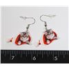 Image 1 : NEW KITTIES IN SANTA HATS DROP EARRINGS