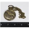 Image 1 : NEW DINOSAUR POCKET WATCH WITH CHAIN