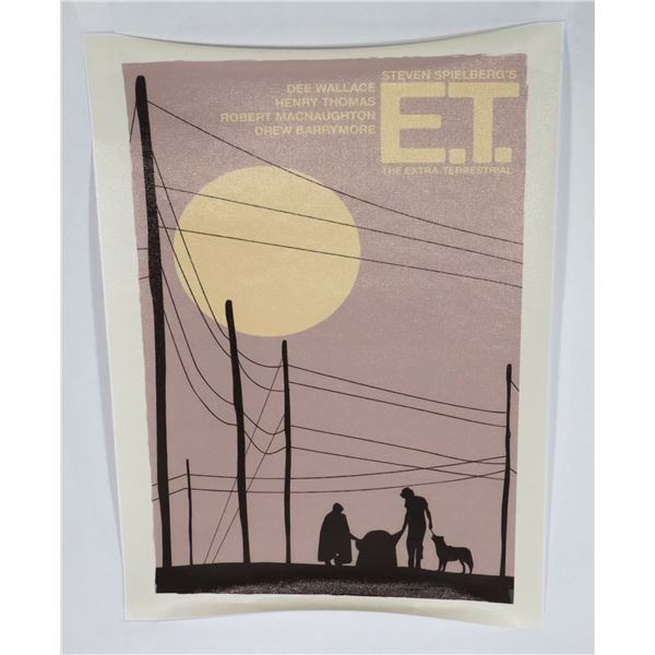 NEW ET CANVAS POSTER