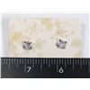 Image 1 : NEW RHINESTONE CAT STUD EARRINGS