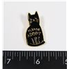 NEW PLEASE ADOPT CAT LAPEL PIN