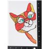 NEW SASSY RED CAT WINDOW DECAL