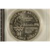 Image 2 : 1996-D US UNC SILVER $1 OLYMPIC TENNIS IN HARD